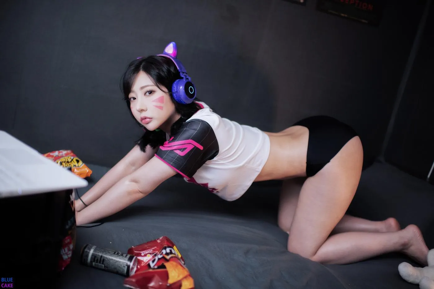 Luci (루시) – NO.02 [BLUECAKE] Hello I am D.Va Kim [80P]插图8